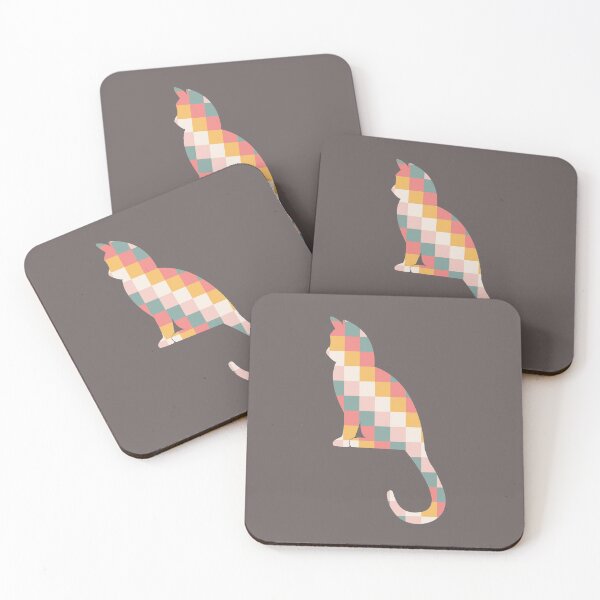 Item preview, Geometric Pastel Mixed Cat designed and sold by DAFIN.