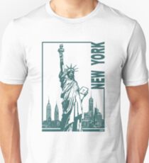 Camiseta unisex Nueva York-Estatua de la Libertad