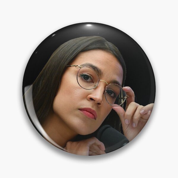 Item preview, Alexandria Ocasio Cortez "AOC Glasses Tilt" designed and sold by itsmebecca.