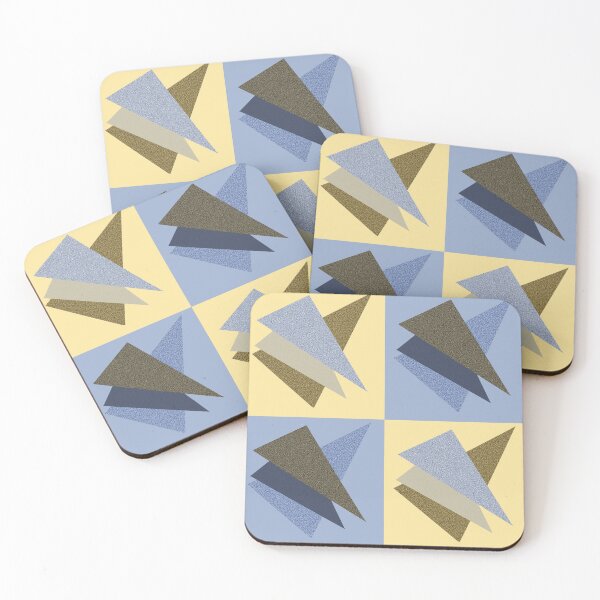 Item preview, Noisy Triangles - abstract Art designed and sold by NJartbyNJacobson.