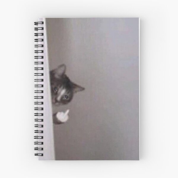 Item preview, middle finger cat designed and sold by CatDealer.