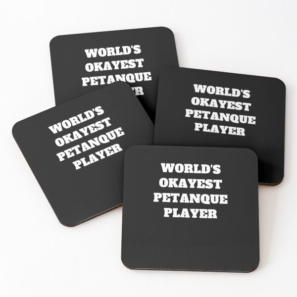 Item preview, Worlds okayest petanque player  designed and sold by Jeangel97.