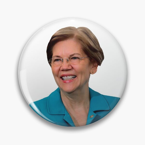 Item preview, Elizabeth Warren "Smile Portrait" designed and sold by itsmebecca.