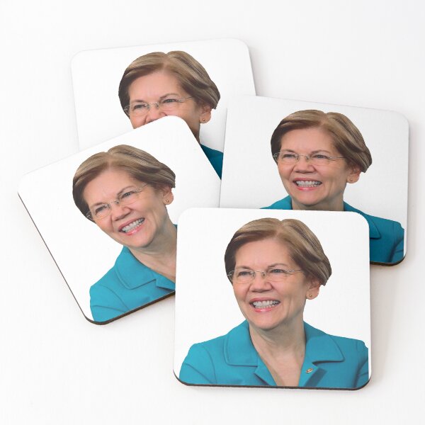 Item preview, Elizabeth Warren "Smile Portrait" designed and sold by itsmebecca.