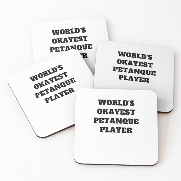 Item preview, Worlds okayest petanque player designed and sold by Jeangel97.