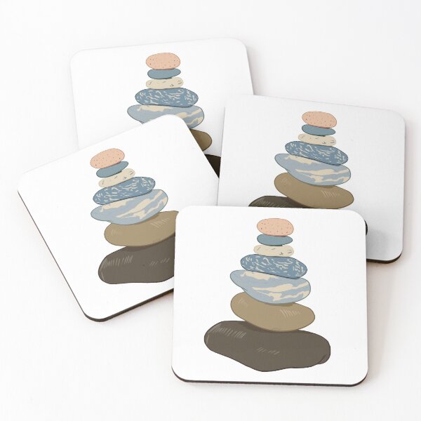 Item preview, Beach Cairn (Rock Stack) designed and sold by MaryAreWe.