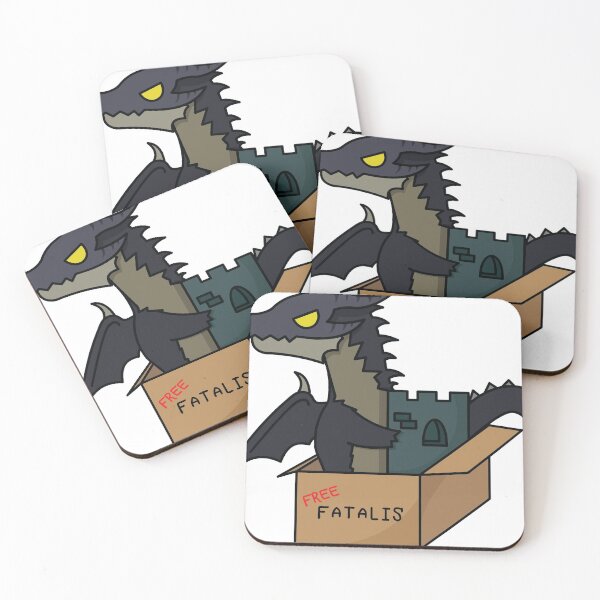 Item preview, free fatalis designed and sold by monsterart-.