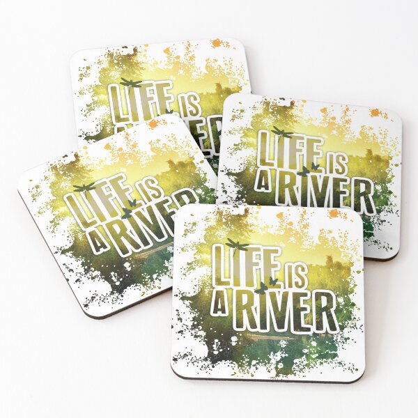 Item preview, Life is a River - Emerald designed and sold by André Cremers.
