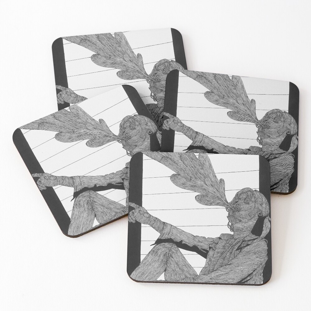 Item preview, Coasters (Set of 4) designed and sold by Memuer.