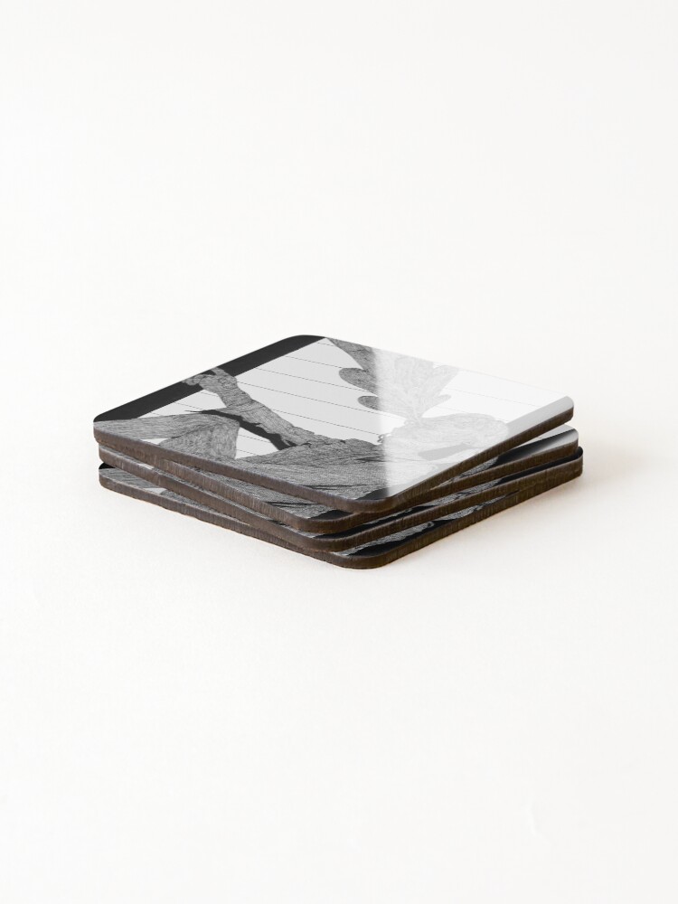 Thumbnail 4 of 5, Coasters (Set of 4), Morning Routine designed and sold by Memuer.