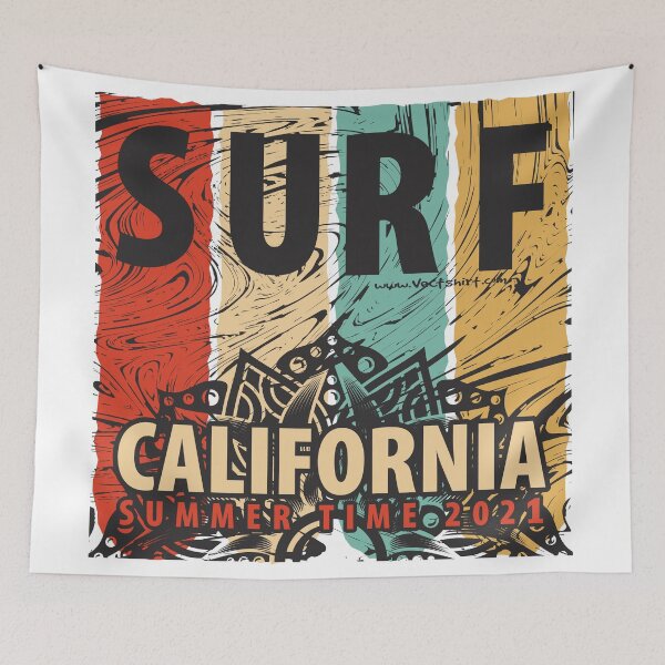 Item preview, Surf California designed and sold by Vectshirt-shop.