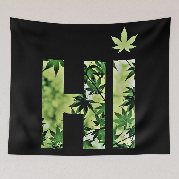 Item preview, HI WEED HEAD Cannatees designed and sold by jmed70.