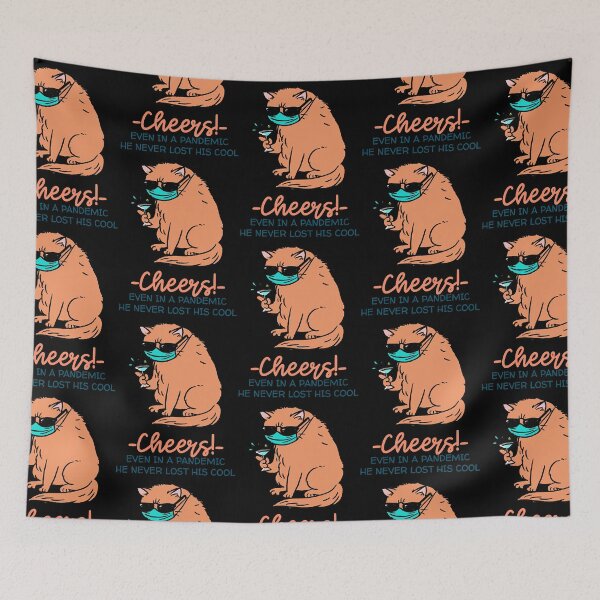 Item preview, Even In A Pandemic He Never Lost His Cool Cheers Design  designed and sold by Zadia1990.