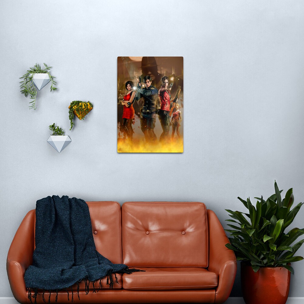 Resident Evil 2 Metal Print