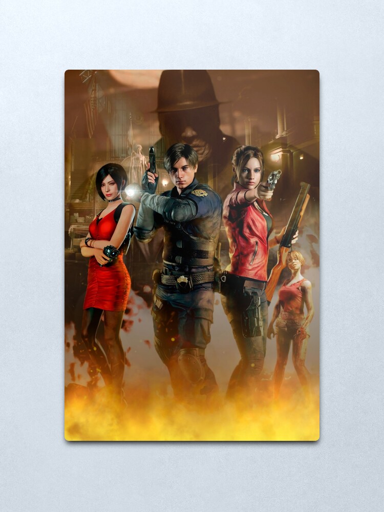 Alternate view of Resident Evil 2 Metal Print