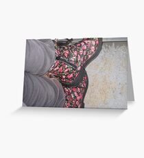 My Combat Boots Yo Greeting Card
