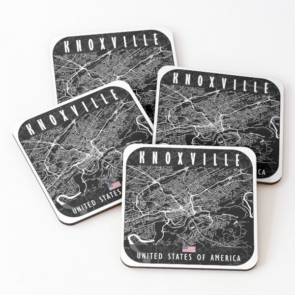 Item preview, KNOXVILLE MAP USA designed and sold by hatimelhag.
