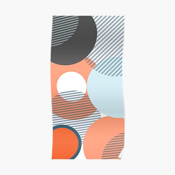 Geo Circle Design Poster
