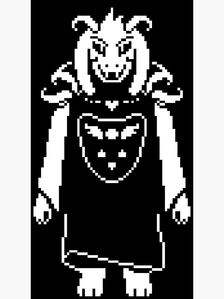 "UNDERTALE Asriel Dreemurr God of HYPERDEATH" Photographic Print by