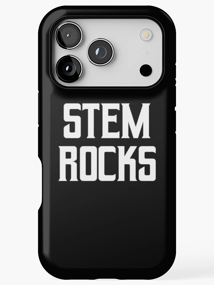 Thumbnail 1 of 4, iPhone Case, STEM Rocks designed and sold by teesaurus.