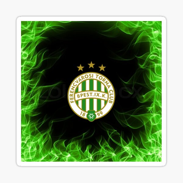 Ferencváros Green Sticker for Sale by VRedBaller