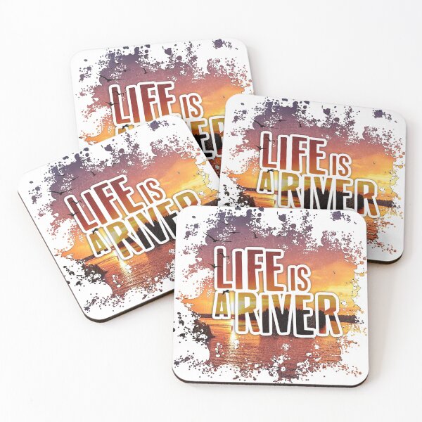 Item preview, Life is a River - Amethyst designed and sold by André Cremers.