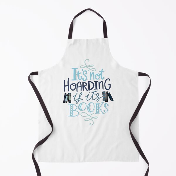 Item preview, Hoarding Books Blue - Book Nerd designed and sold by Kit Cronk.