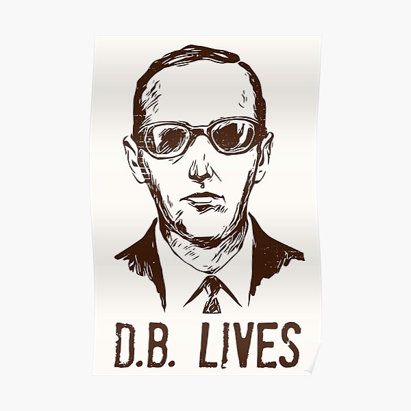 DB Cooper Lives Poster