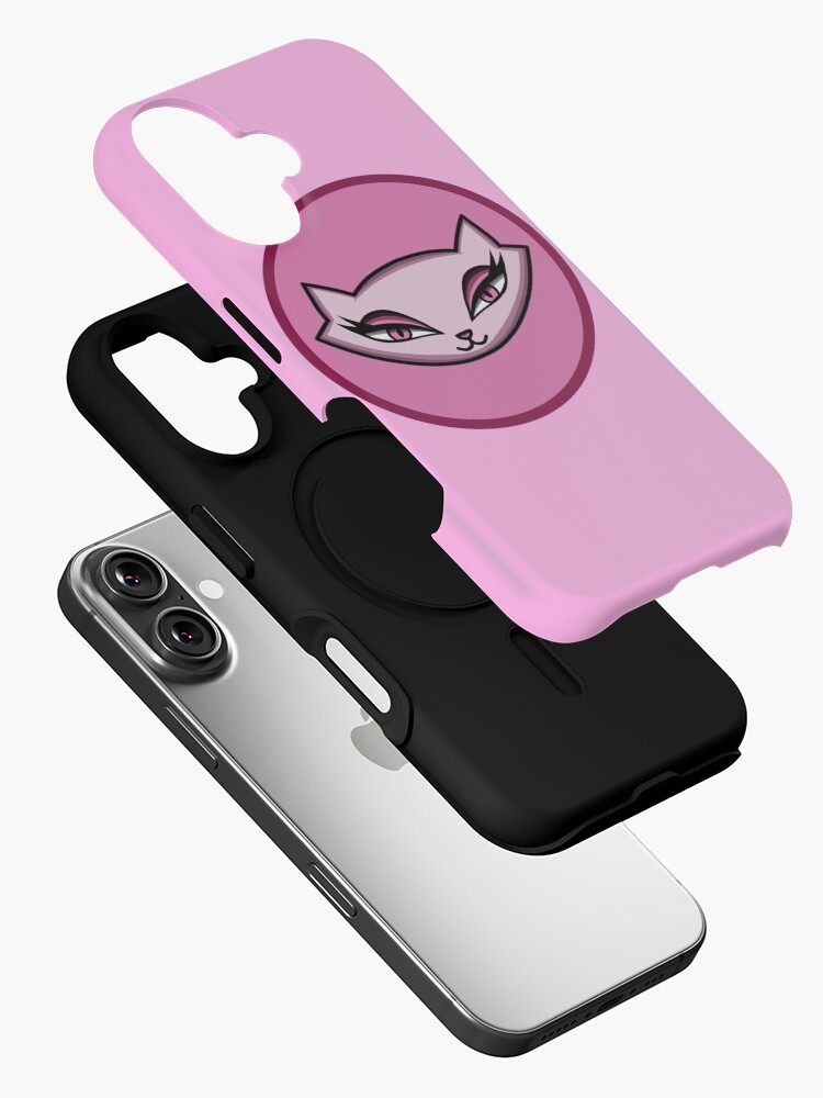 Bratz Jade 猫耳 iPhoneケース ブラック The Puffer Case® - Jade | Urban Sophistication