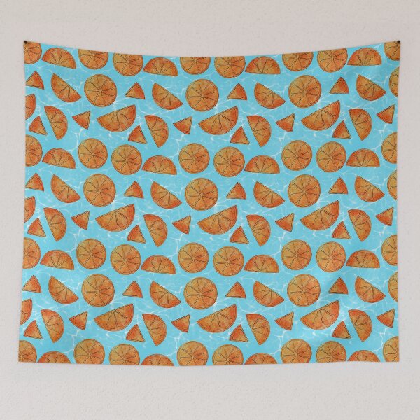Item preview, Floating Oranges designed and sold by Katherine Swartzbeck.