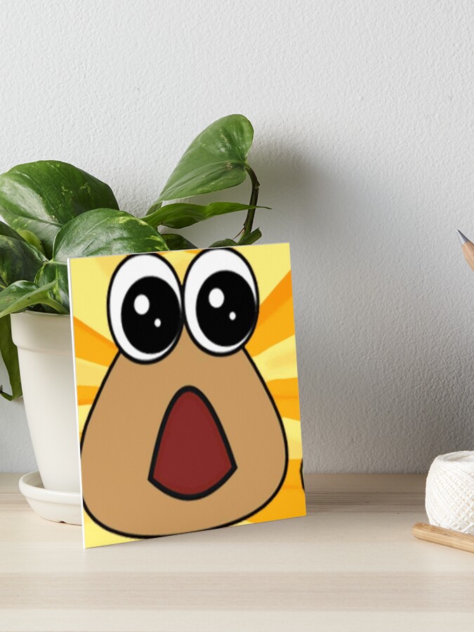 Pou Meme | Art Board Print