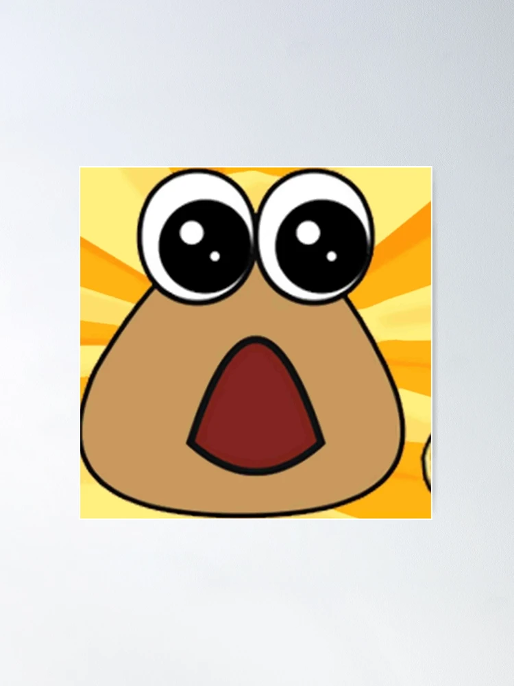 hungry pou :( Poster for Sale by Neesu