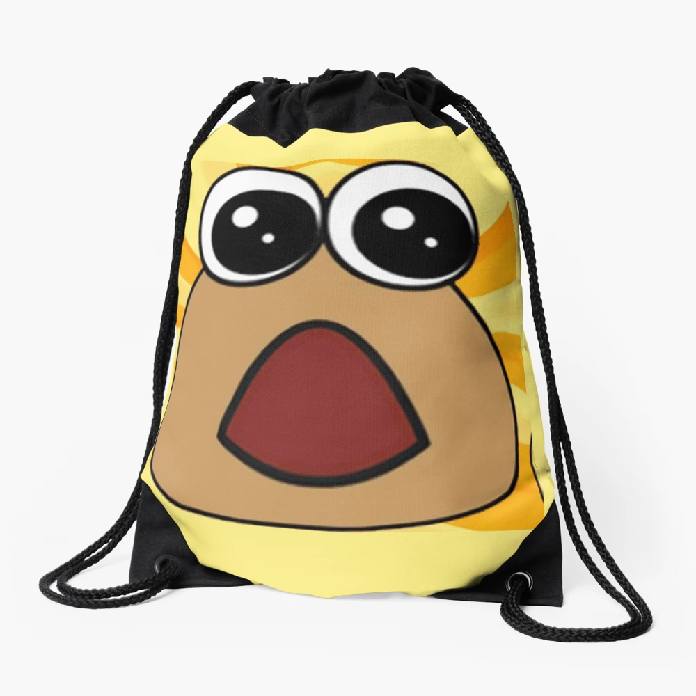 hungry pou :( Sticker for Sale by Neesu