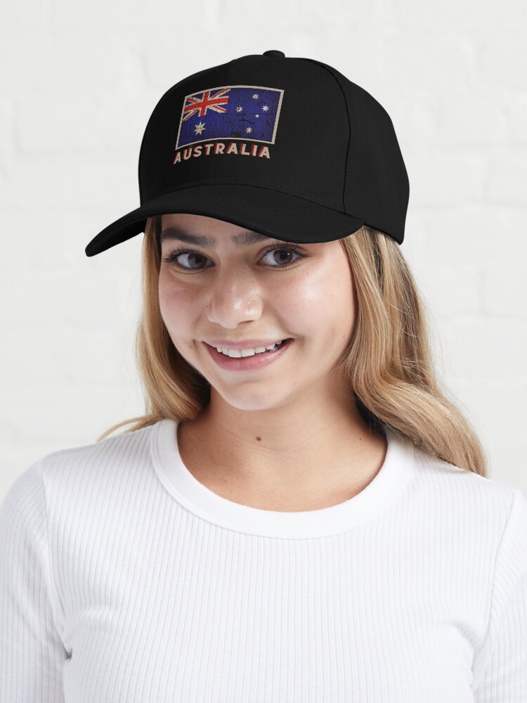 Buy Australian Flag Hat - Country of Australia Pride, Aussie Low Profile  Baseball Dad Hat for Men Women - (Navy Blue) at