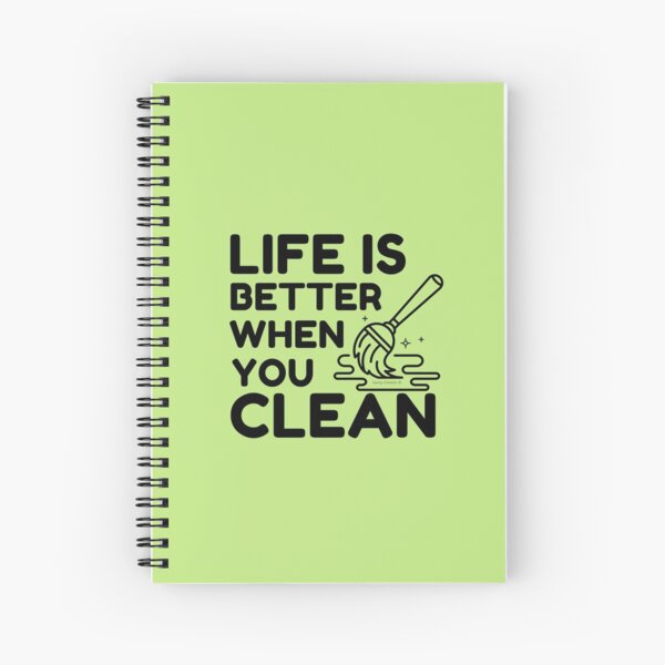 Copy of Team Cleaner Spiral Notebook