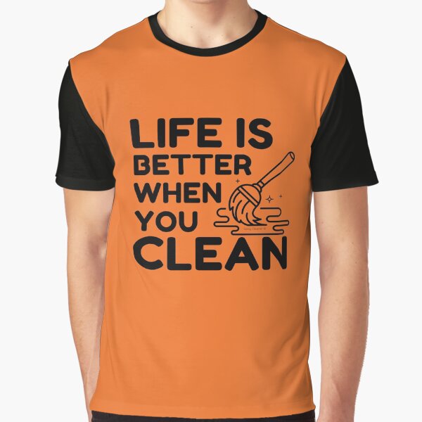 Copy of Team Cleaner Graphic T-Shirt