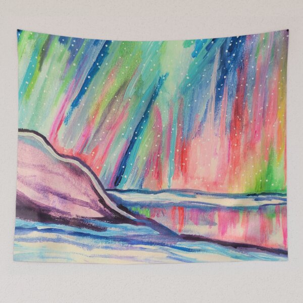 Item preview, Magical Northern Lights Winter Sky designed and sold by Deborah Camp.