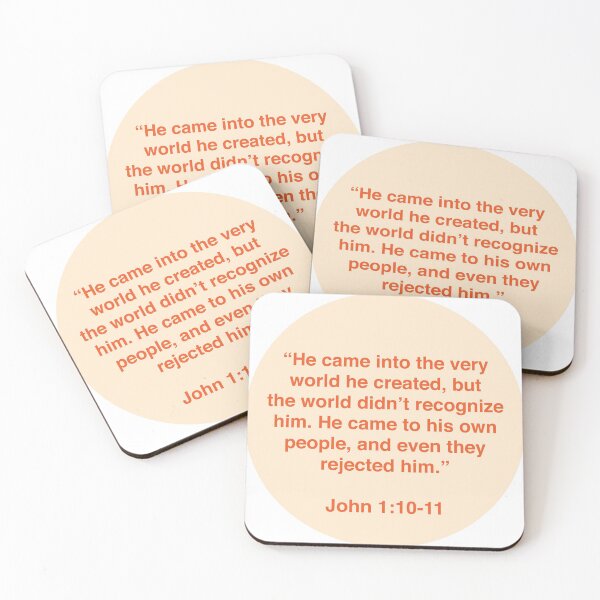 Item preview, John 1:10 1:11 His own people rejected him designed and sold by RossDillon.