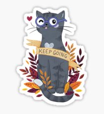 Keep Going Sticker