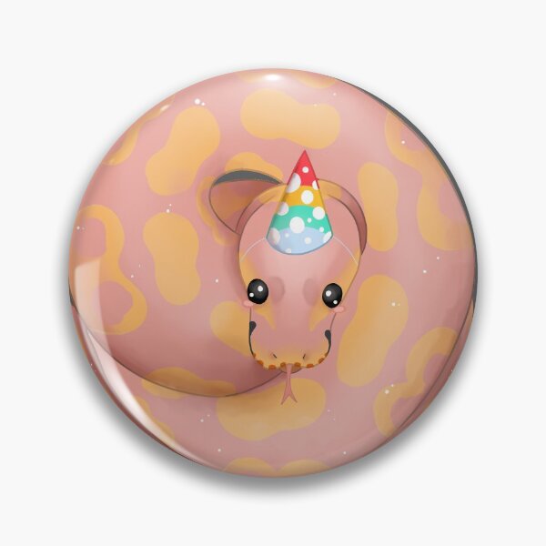 Item preview, birthday snek designed and sold by Pastelgeists.