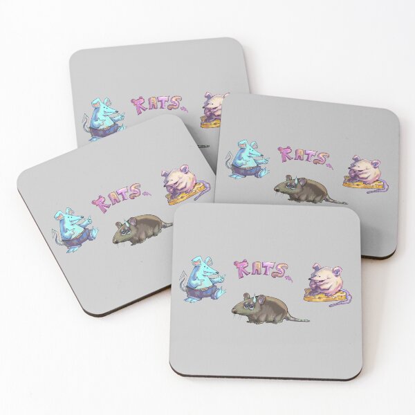 Item preview, Exasperated Rat Party Pals Rodent Buddies designed and sold by WormLasagna.