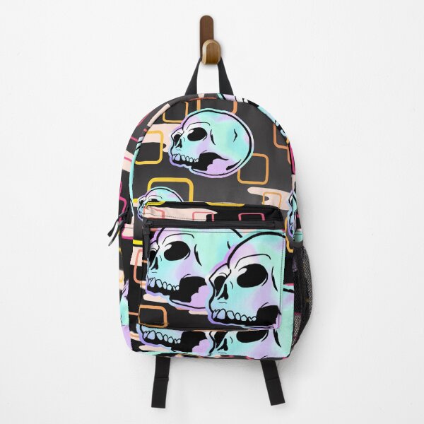 Item preview, Colorful Skull Pattern Colorful Squares designed and sold by aliyeus.