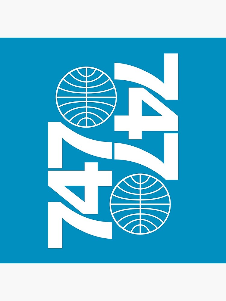 Pan Am 747 | Pan American Retro Apparel by darryldesign