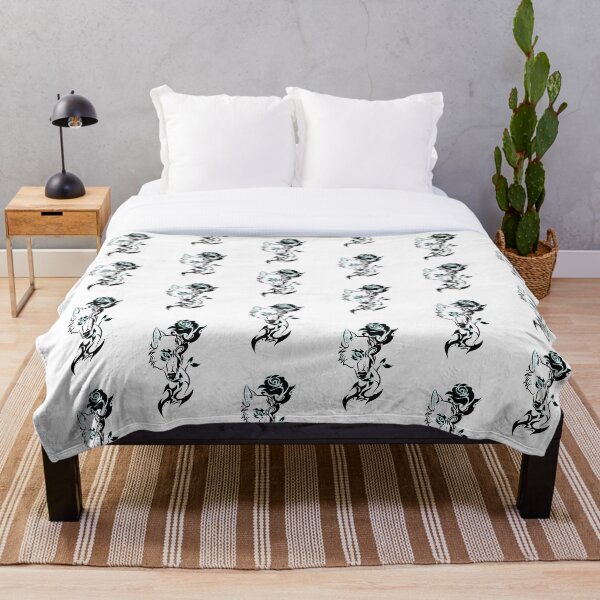 Item preview, Wolf with rose designed and sold by kharshii.