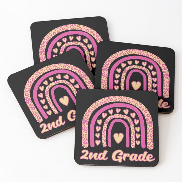 Item preview, 2nd Grade - Animal Leopard Print Pink Rainbow designed and sold by Rhu Creations.