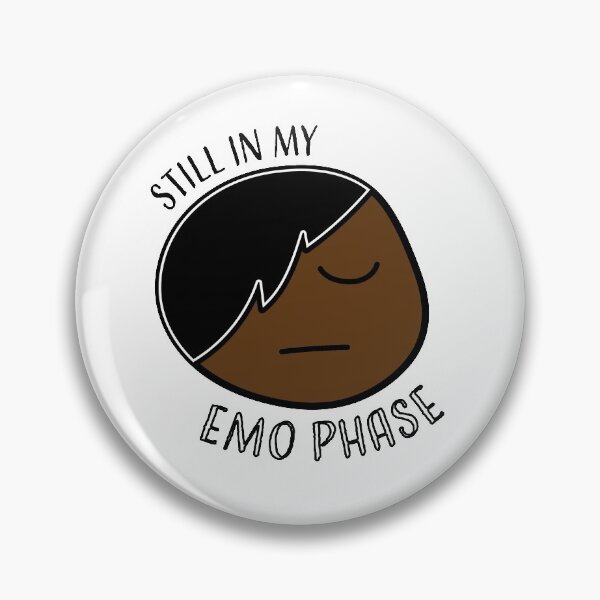 Item preview, Emo Phase - white short hair, dark skin designed and sold by AnAngstyArtist.