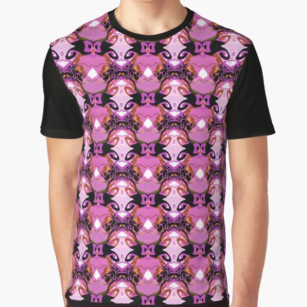 Psychedelic Digital Design by Karen Meninno Graphic T-Shirt