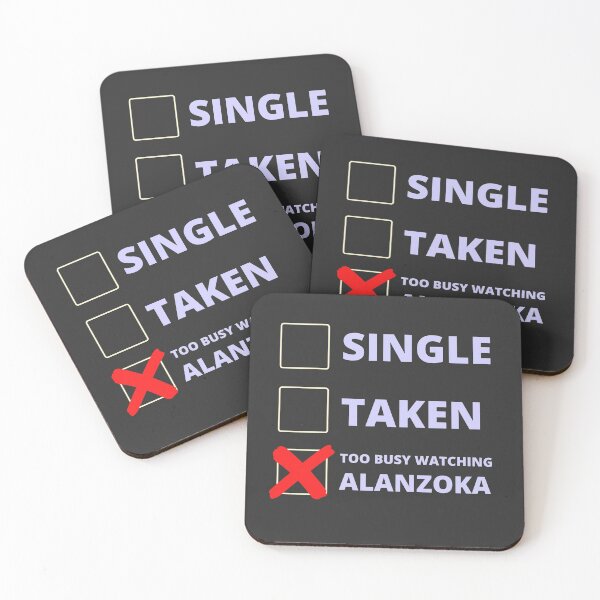 Item preview, Alanzoka Funny Single Taken designed and sold by LAST WEEK'S STOLEN AESTHETICS.