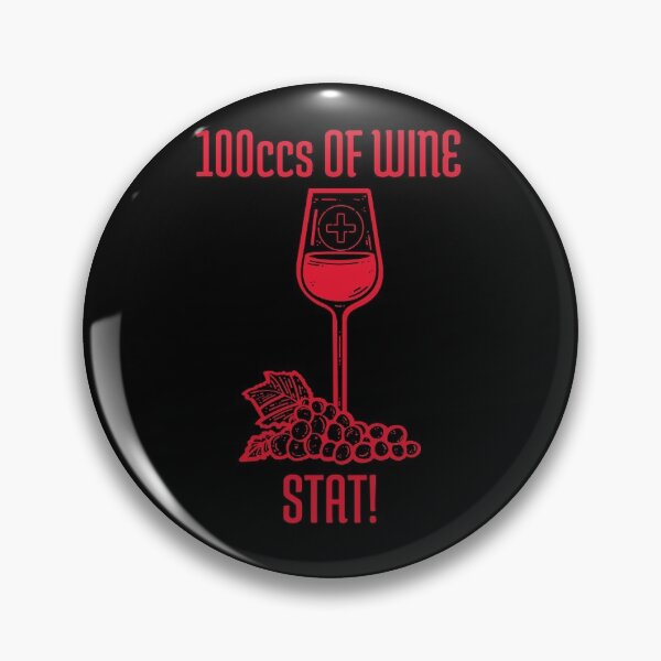 Item preview, 100ccs of Wine. STAT! designed and sold by NiftyTees.