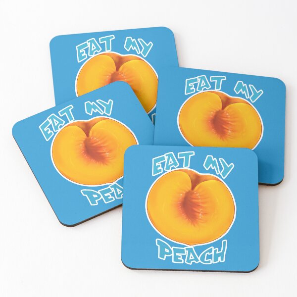 Item preview, Eat My Peach designed and sold by Withencroft.